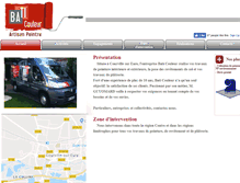 Tablet Screenshot of baticouleur.fr